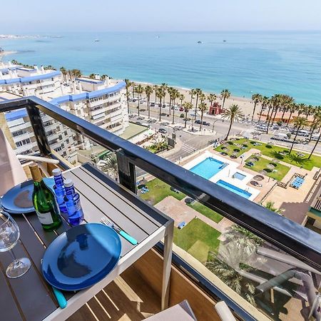 Amazing Views Beachfront Apartment With Swimming Pool Бенальмадена Екстер'єр фото